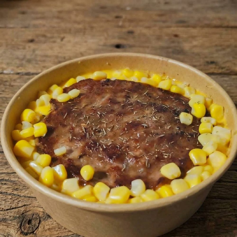 SJ Foodies BEEF WAGYU PATTY W/ CORN — comfort food delivery Sta. Mesa Manila