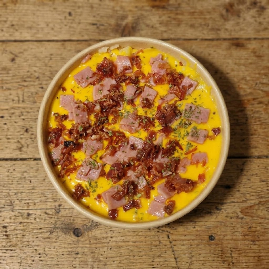 SJ Foodies CHEESY BACON & HAM — comfort food delivery Sta. Mesa Manila